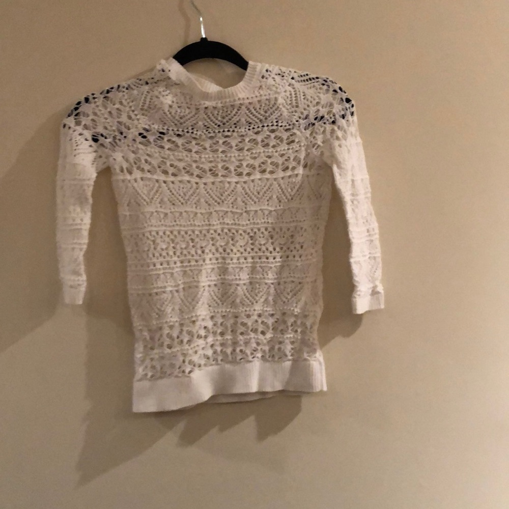 Cute white sweater